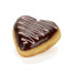 Raspberry Filled Heart w/ Dark Chocolate donut